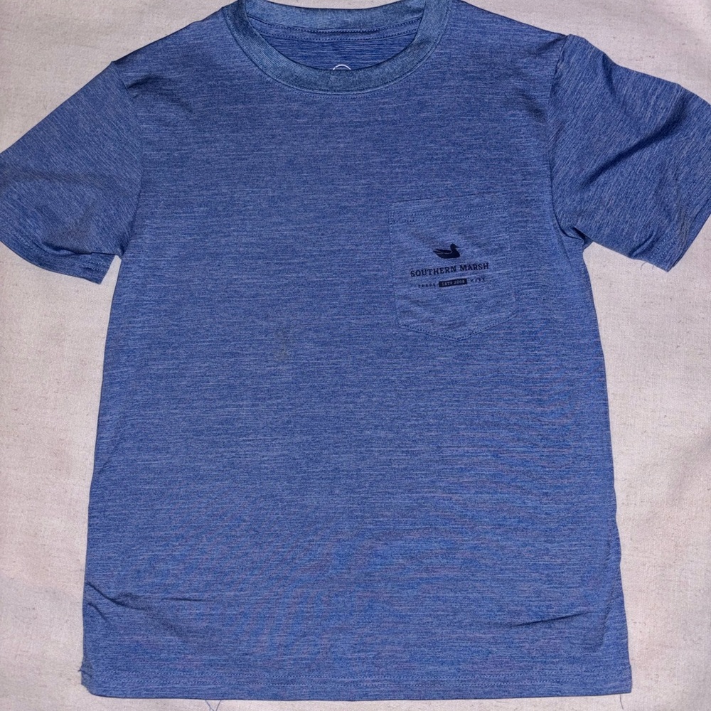 Southern Marsh Classic Blue Kids Tee